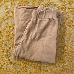 Wide Leg Fleece Trouser by The Simple Folk. Size 4-5
